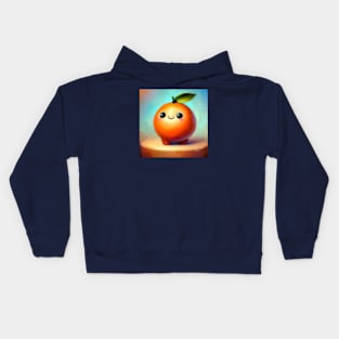 Orange Kid Kids Hoodie